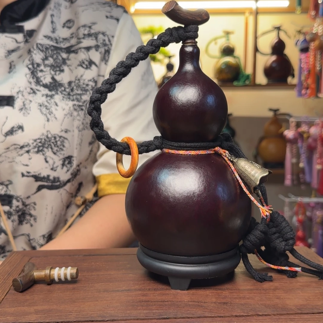 5 传统文化大漆酒葫芦直播间一物一拍
