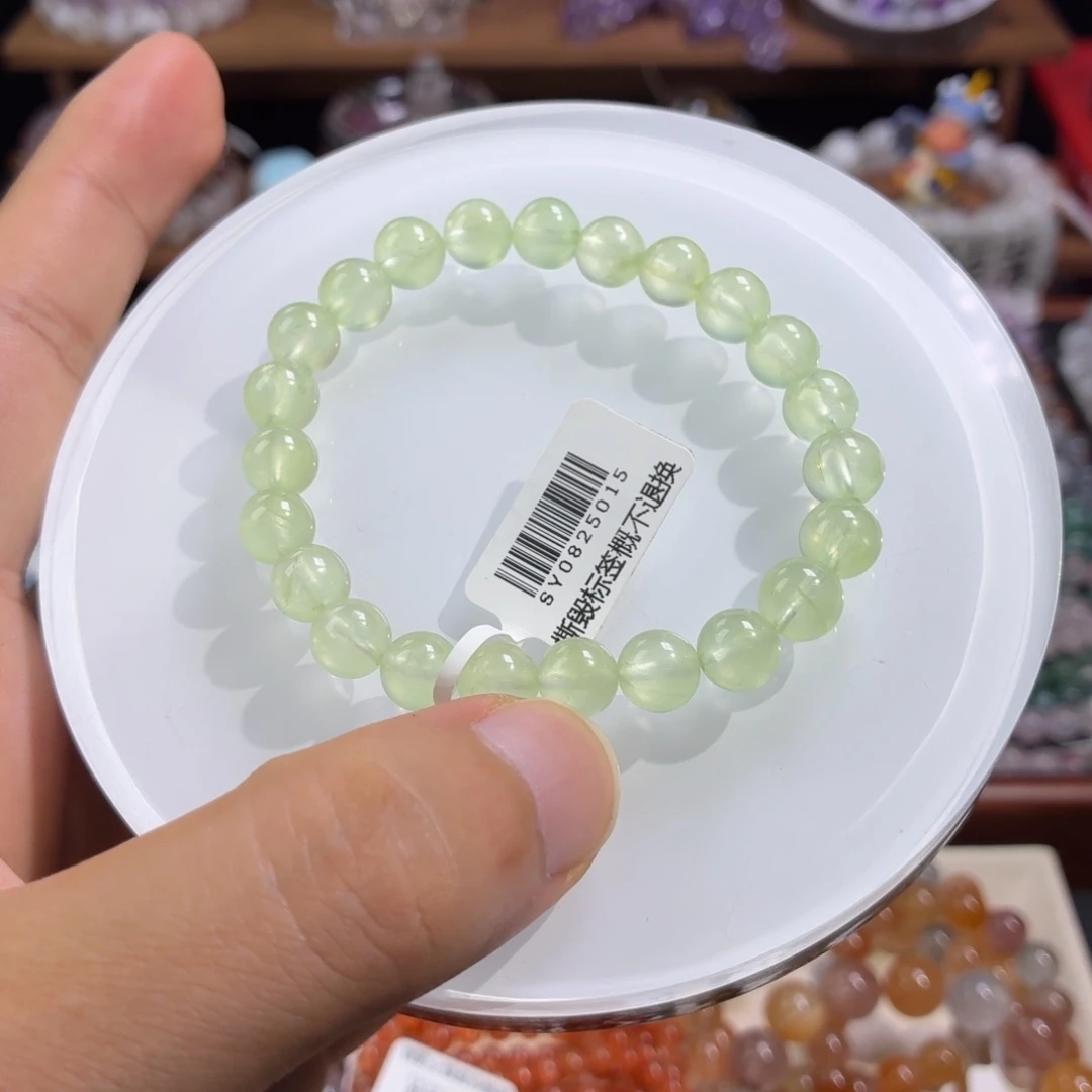 手串水晶未镶嵌8.2mm葡萄石