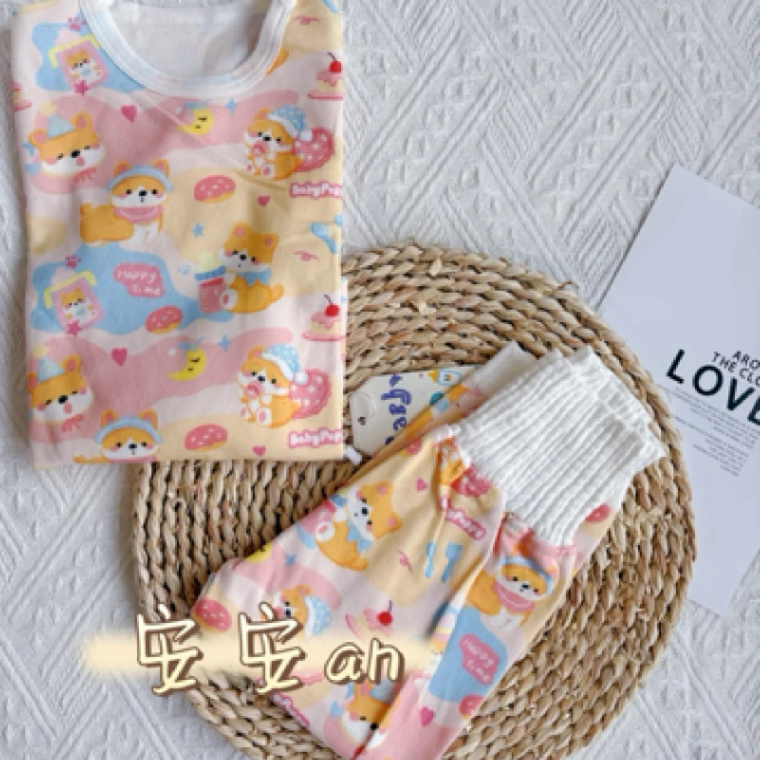 纯棉A类无骨设计高腰护肚套装，多款花色，超级舒服哦～都是你喜欢的