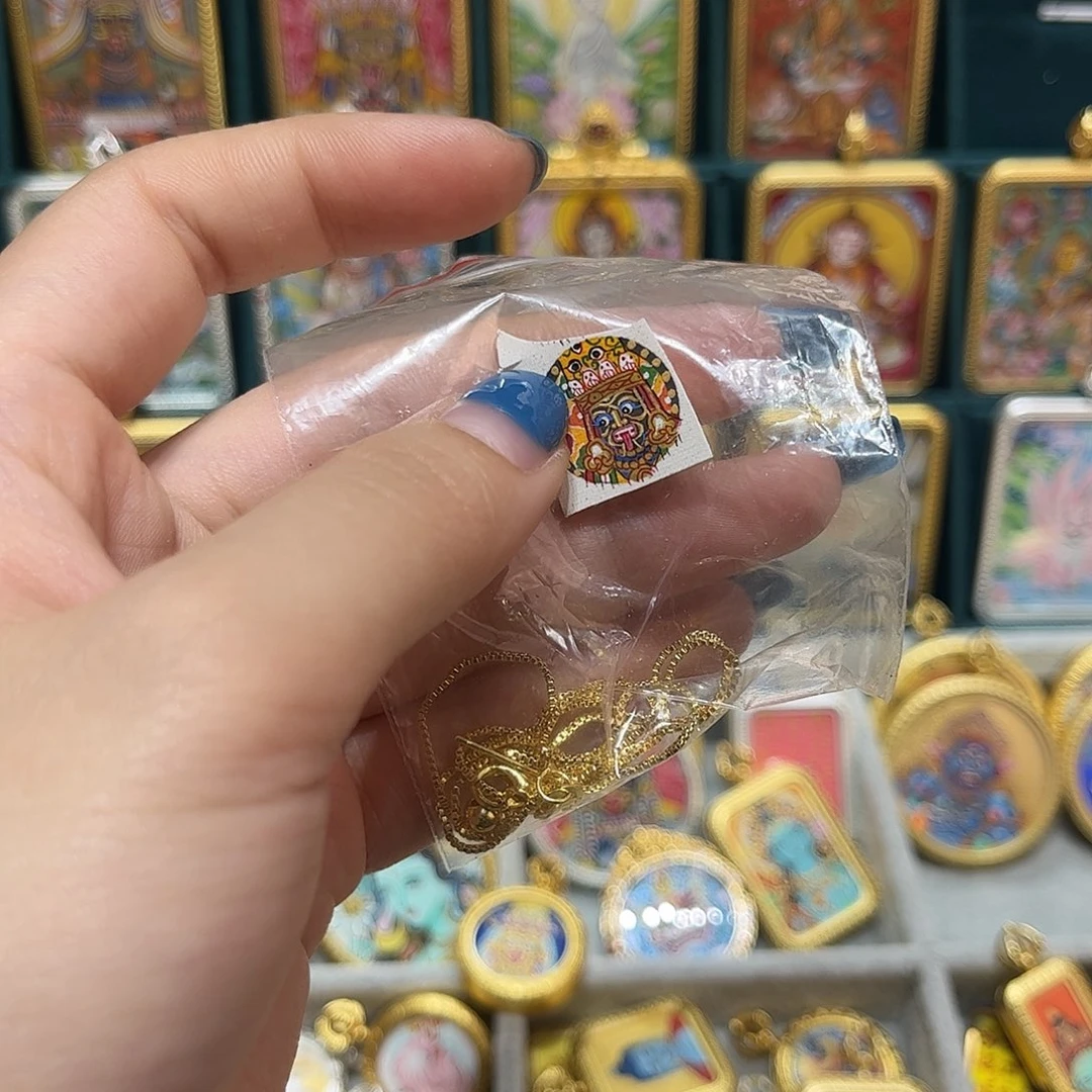 纯手绘唐卡1.5扎基拉姆