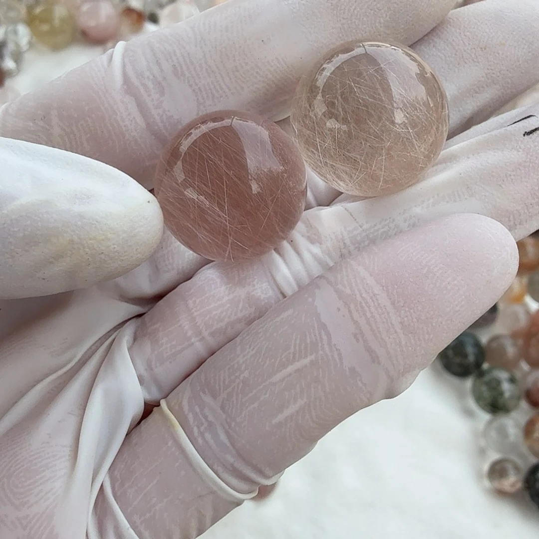 一***茶水晶珠宝半成品未镶嵌定制不退换16mm17