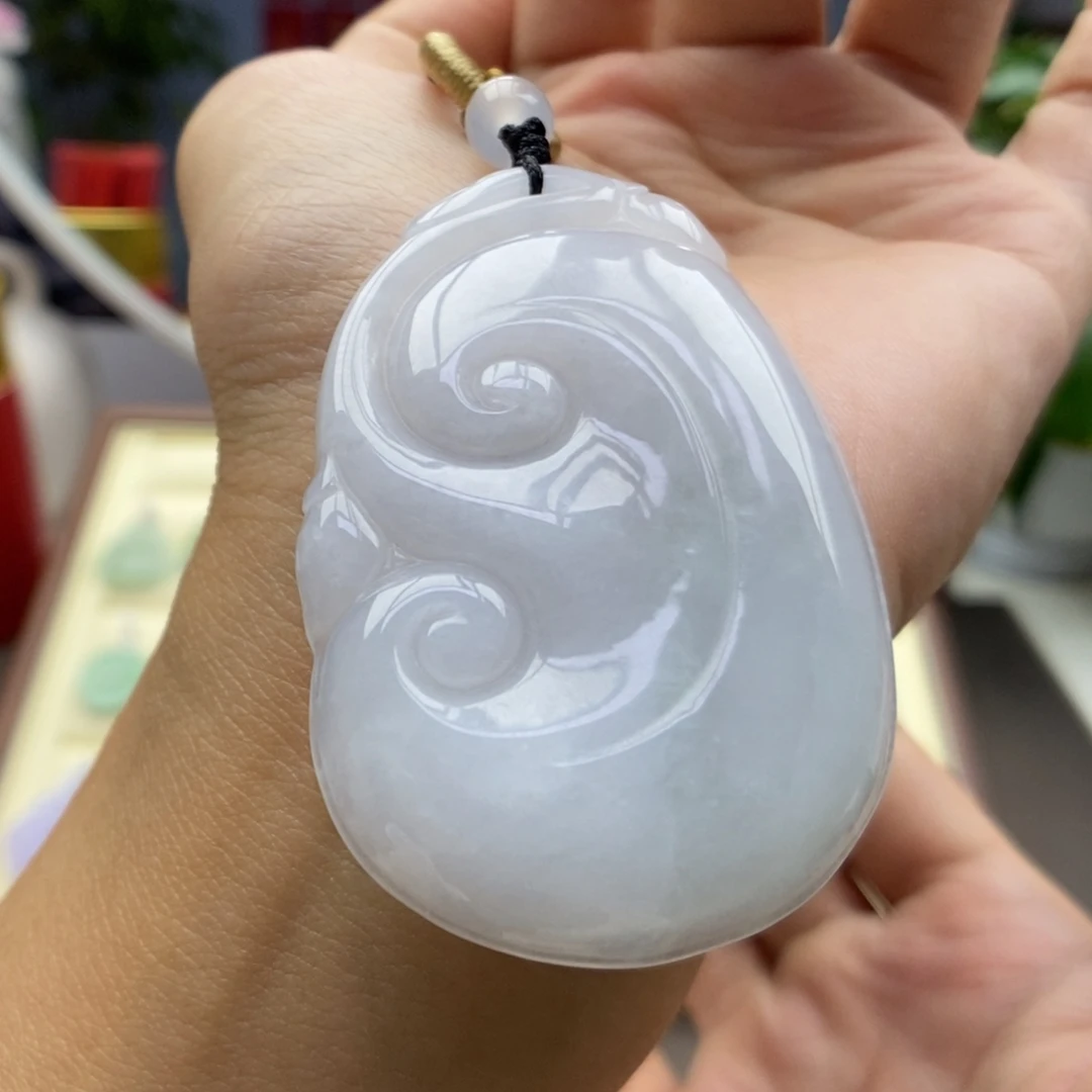 翡翠未镶嵌颈饰吊坠2