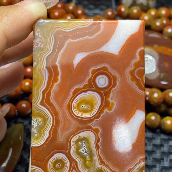 玛瑙/玉髓颈饰未镶嵌老**o