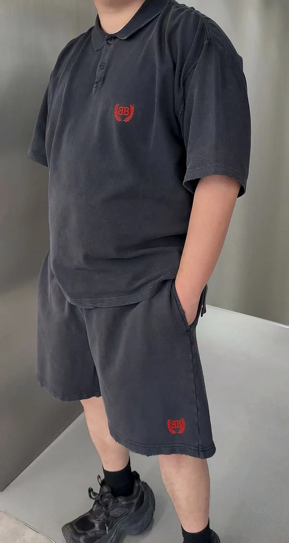 【后劲原样开发】8+麦穗系列双B短裤休闲宽松百搭舒适夏款简约