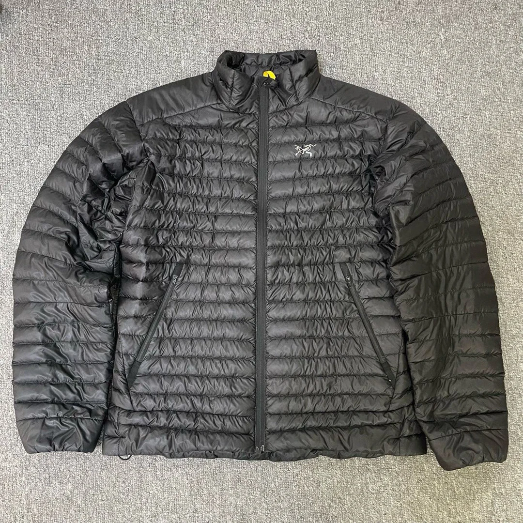 95新 ARC'TERYX/始祖鸟 Cerium 连帽休闲运动轻薄羽绒服S码/13512