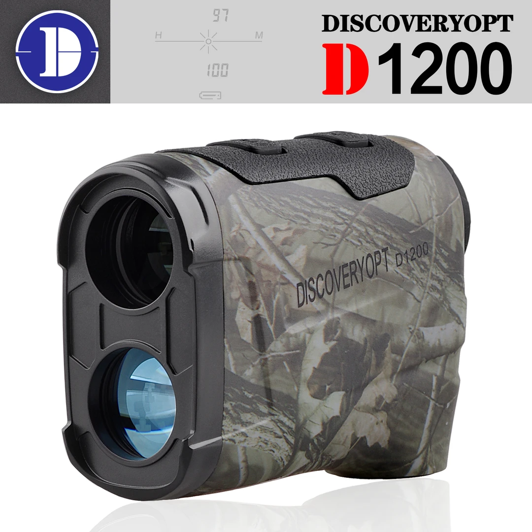 发现者激光测距仪D600/800/1200迷彩高精度测高测水平水面目标