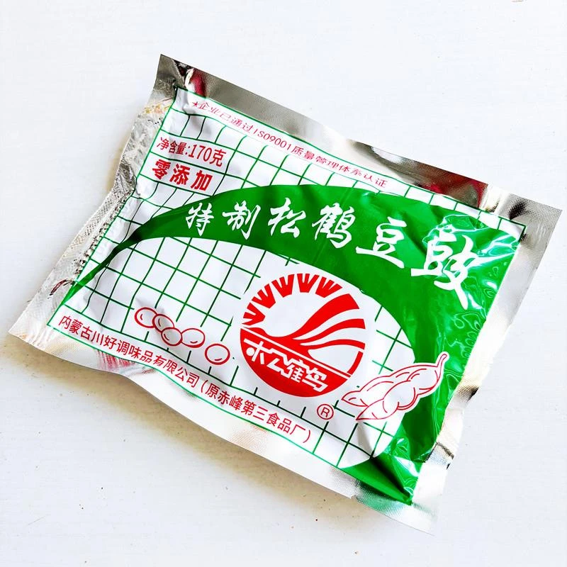 赤峰松鹤豆豉松鹤特制豆豉酱袋炒菜调味拌饭酱炖鱼料下饭酱