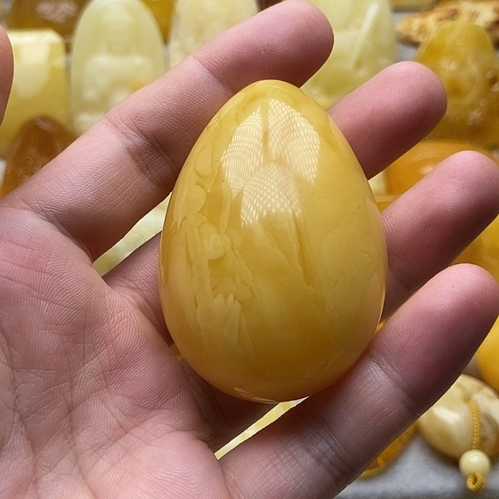 琥珀颈饰未镶嵌琥珀蜜蜡吊坠