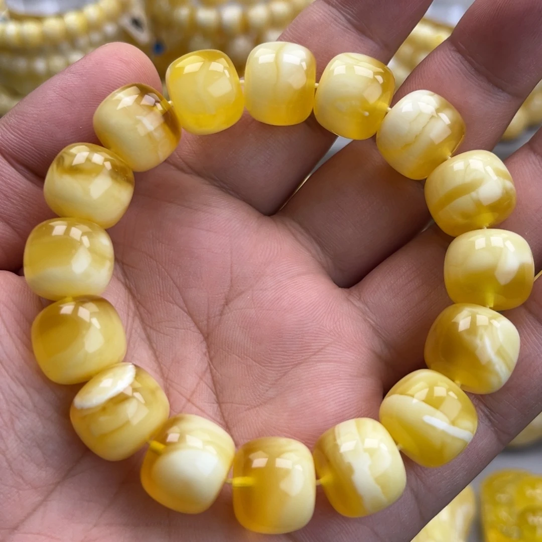 未镶嵌琥珀手链手串