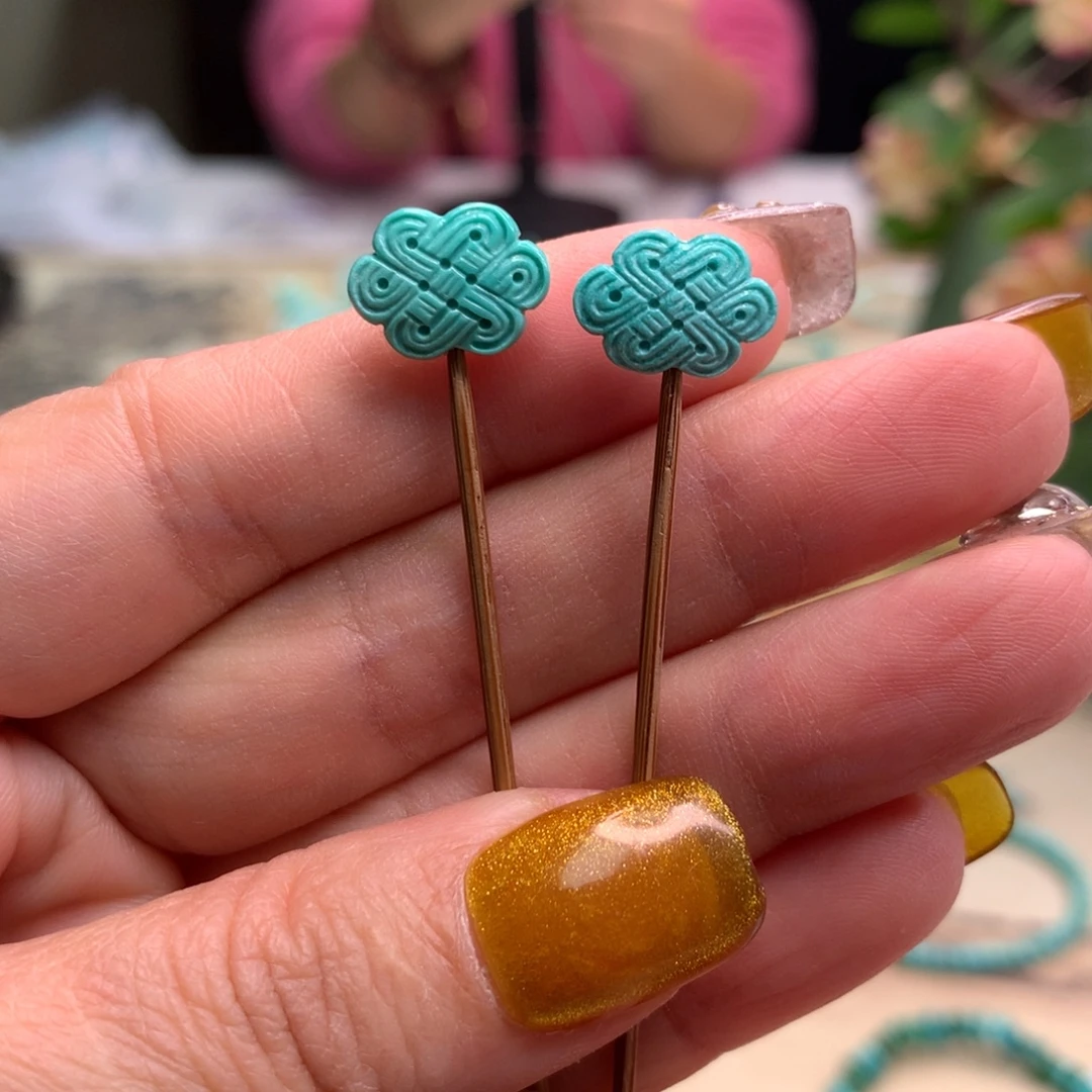 绿松石未镶嵌配饰