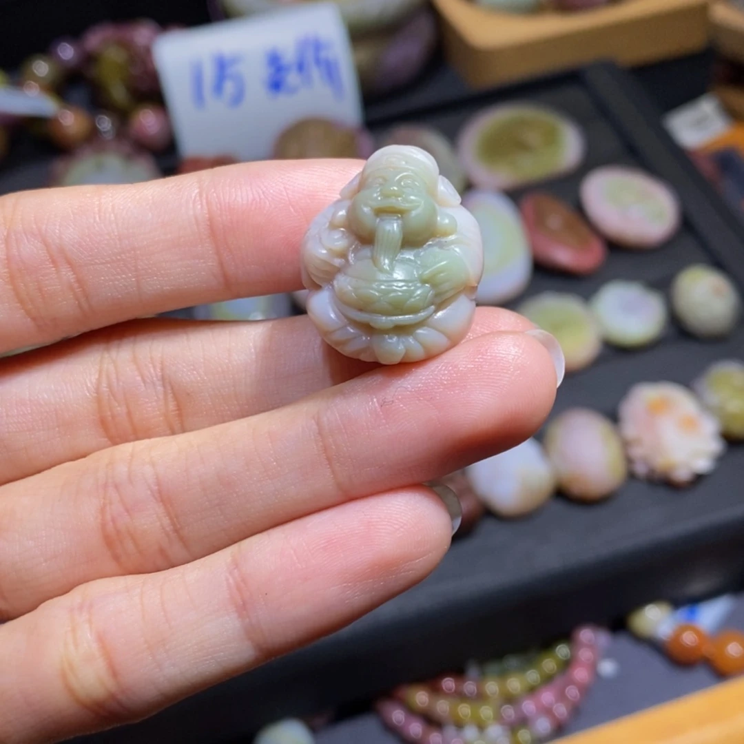【闪购商品】未镶嵌手链玛瑙/玉髓盐源玛瑙。财神爷