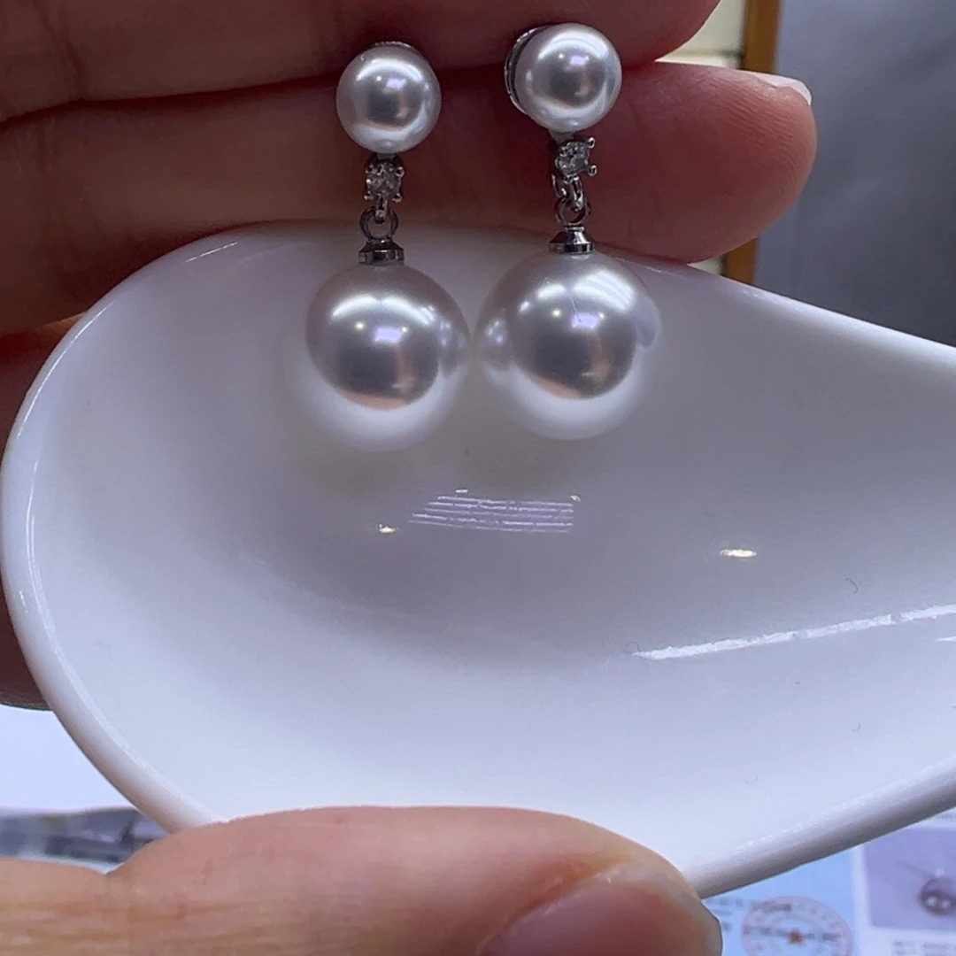 未镶嵌淡水珍珠耳饰