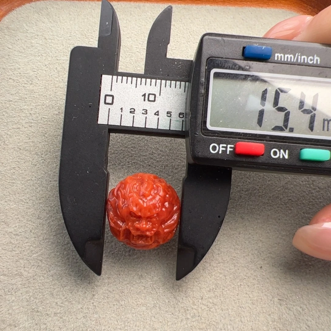 南红玛瑙未镶嵌（龙珠15+）