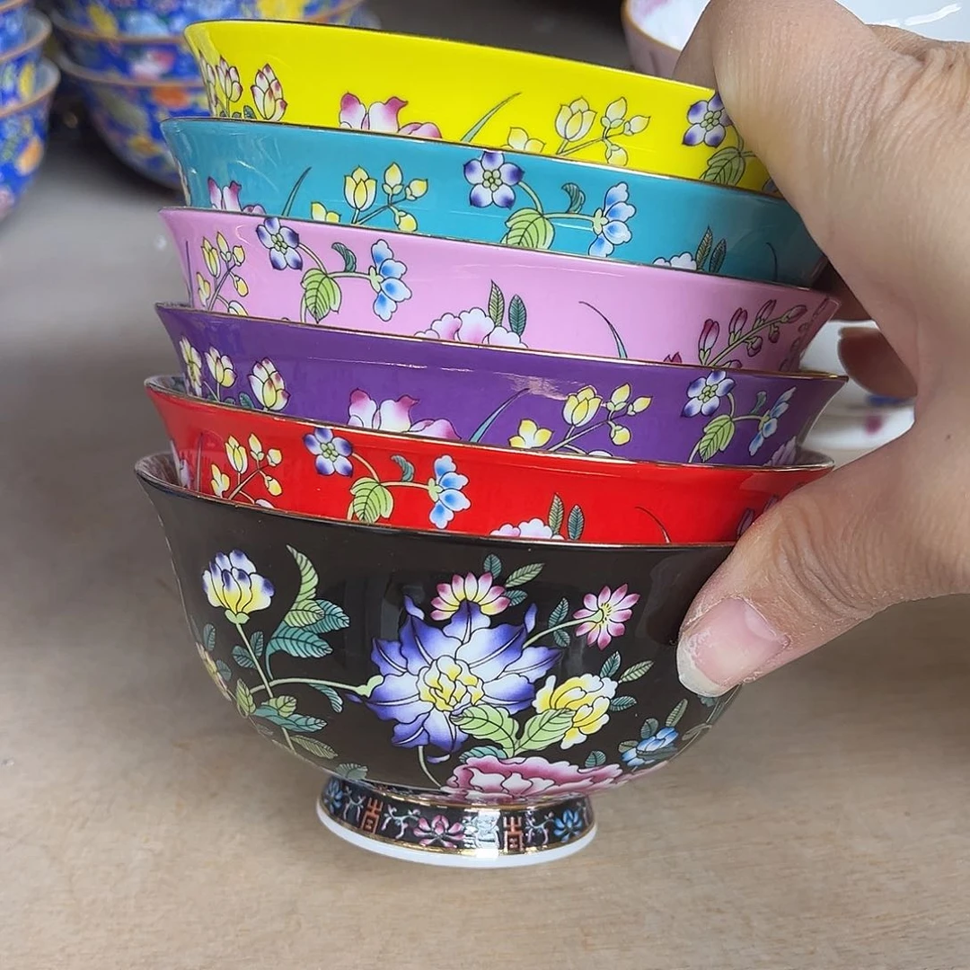 珐琅4.5寸6个………………