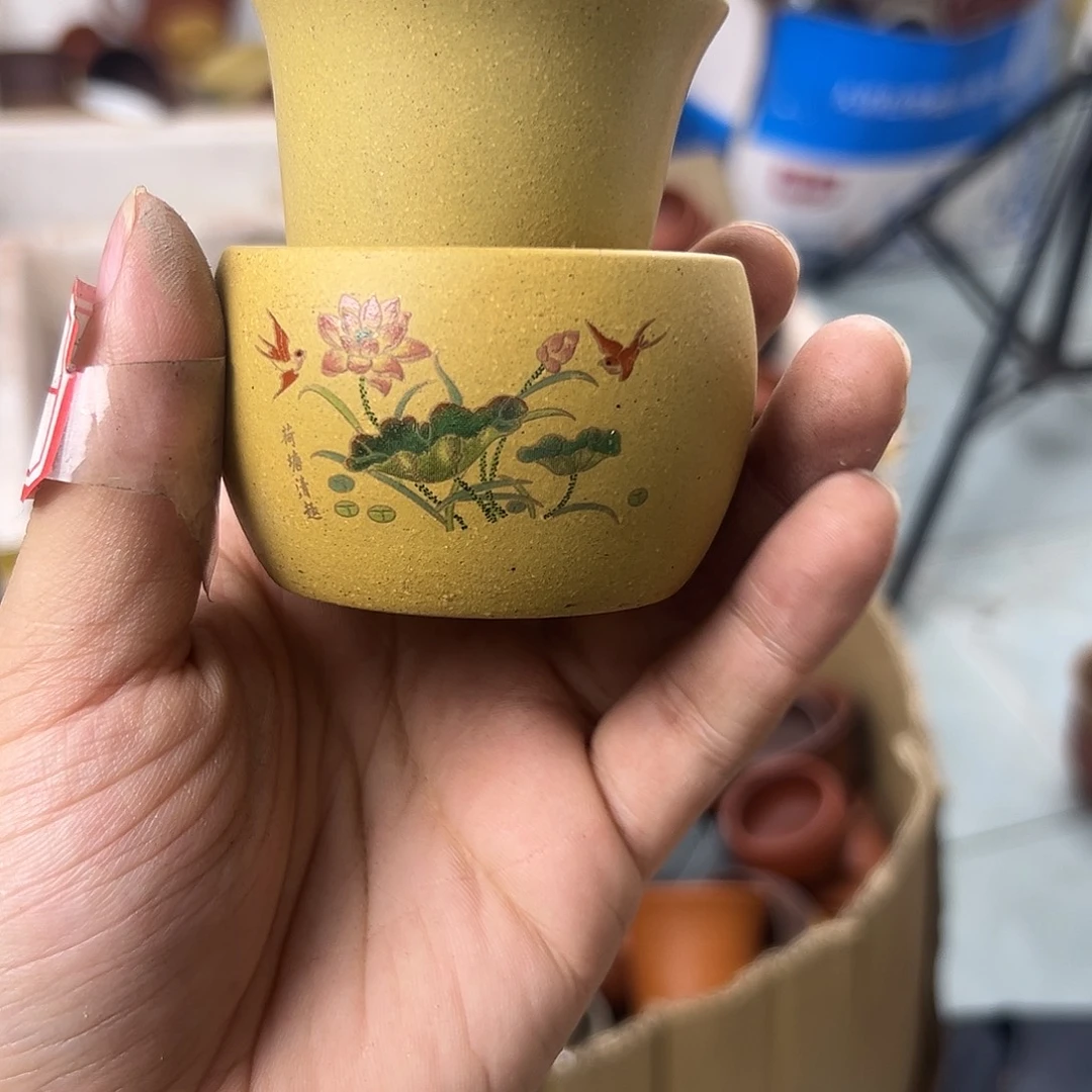 紫砂茶宠紫砂放漏瑕疵