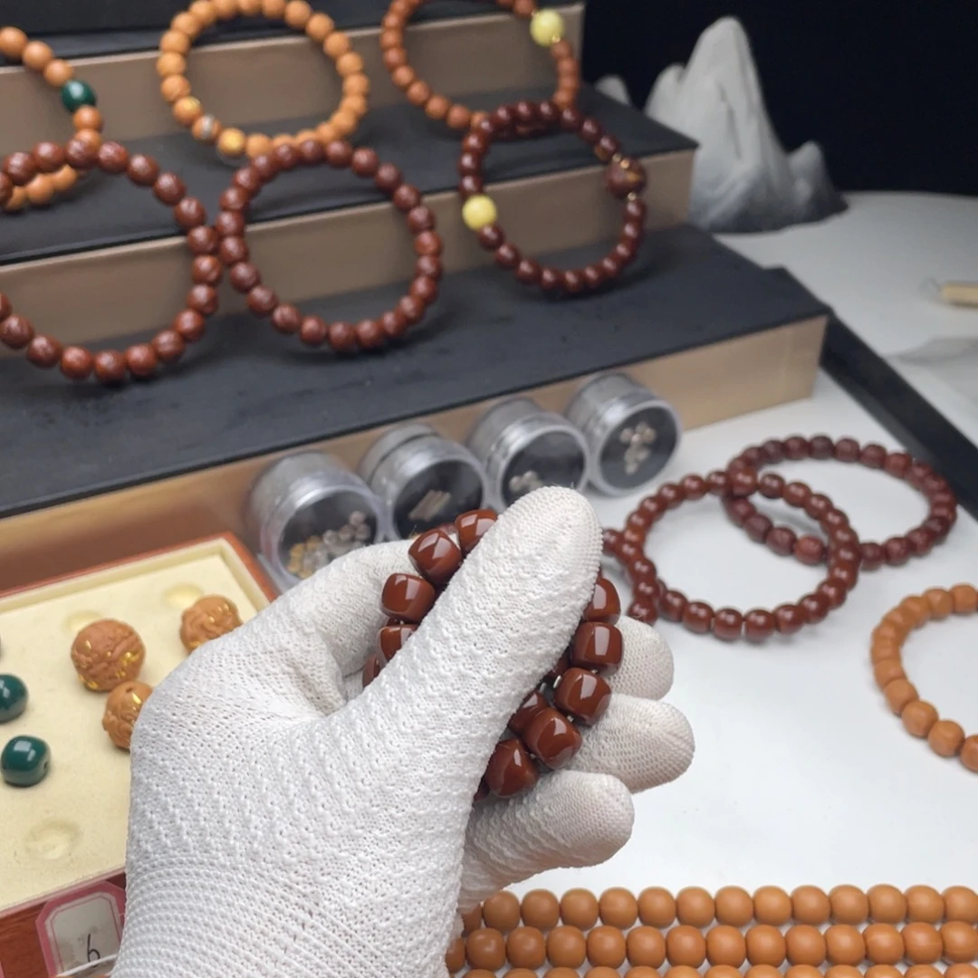 风***️猴头核桃吊坠精工六方