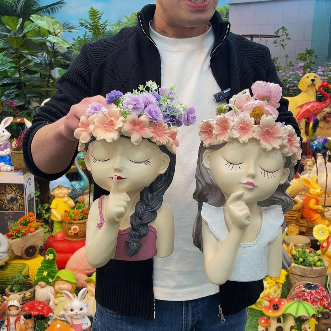 红陶花园庭院摆件&002&