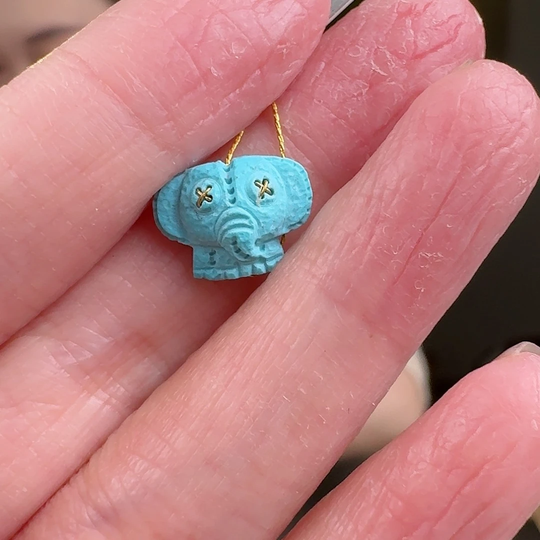 绿松石珠宝奇石未镶嵌