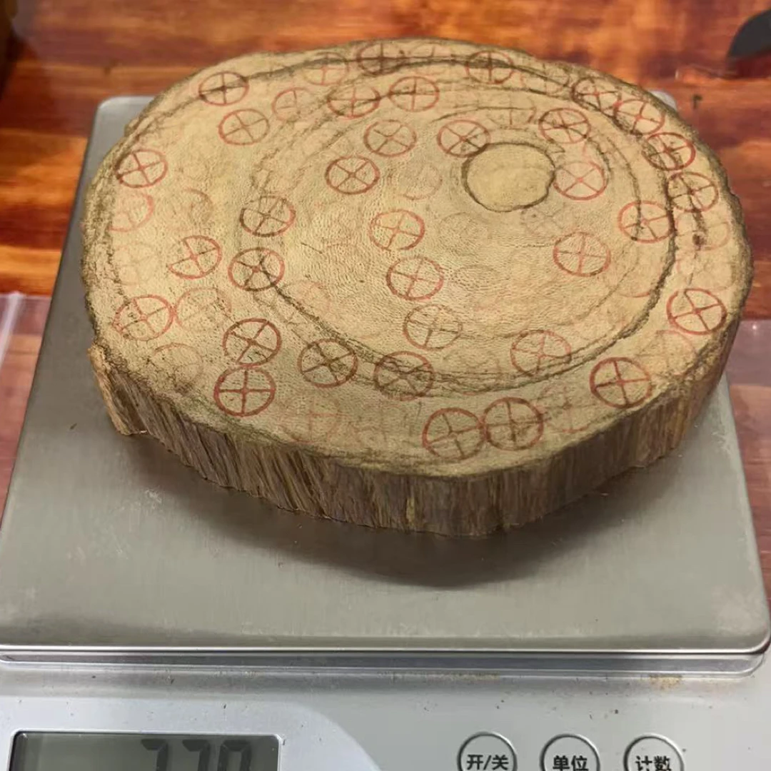 沉香【好运达】定制款手串开料制珠不退 不换