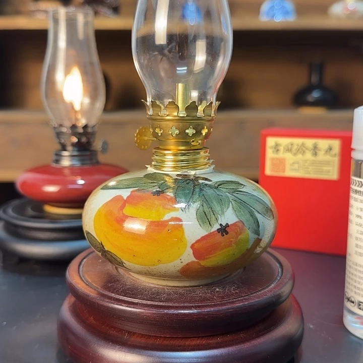 摆件景德镇陶瓷香薰灯