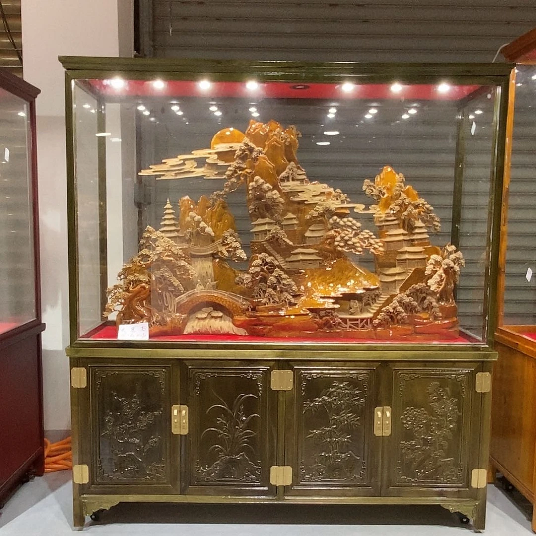 金丝楠永*金丝楠小叶桢楠摆件