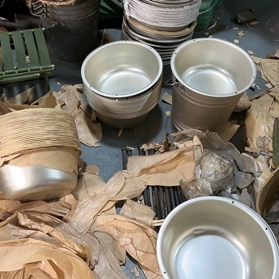 【闪购商品】三 个 三 十 四 厘米 铝 盆