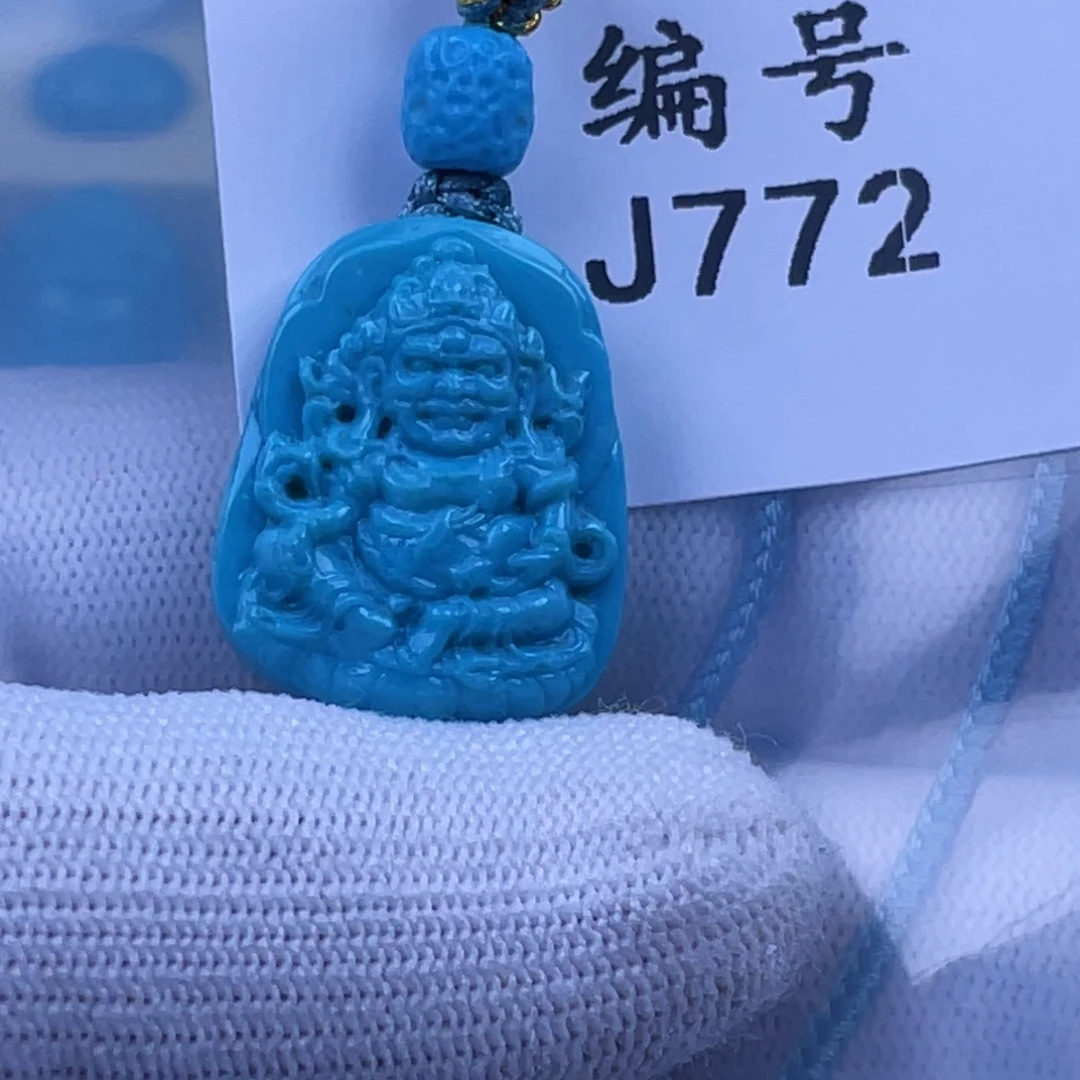 绿松石未镶嵌天然原矿绿松石雕件