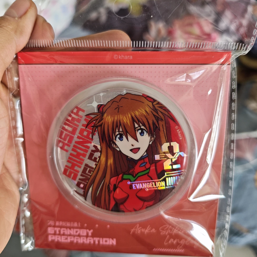 Eva新世纪福音战士徽章吧唧官方正品明日香绫波丽二次元
