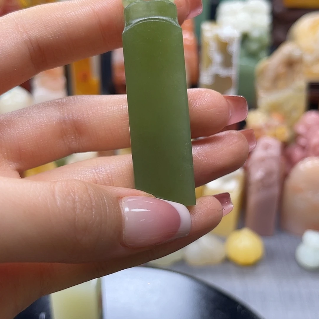 昌化石印石缘*不刻字1988