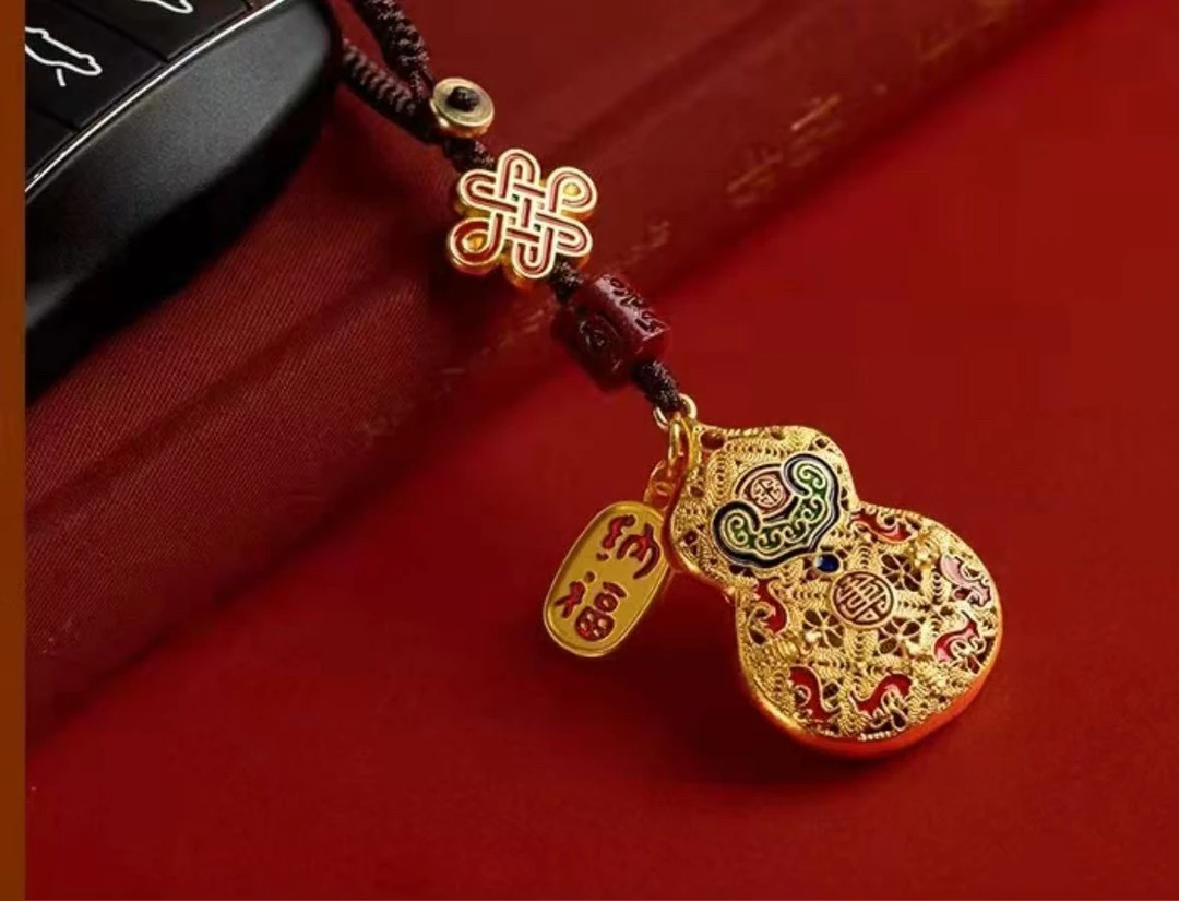 福禄古法工艺钥匙扣