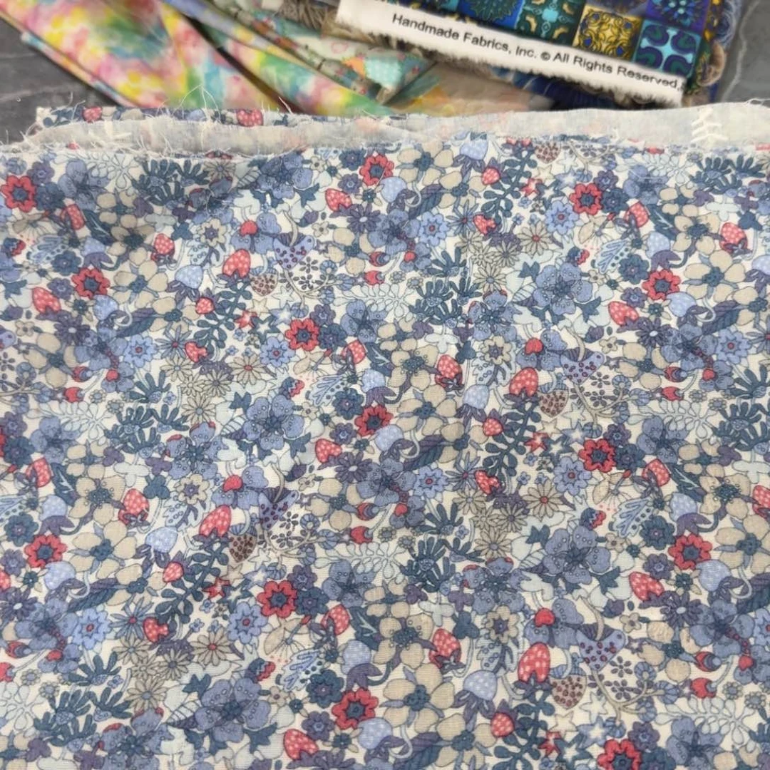 福袋纯棉绣花双层纱1米价块20包邮微瑕