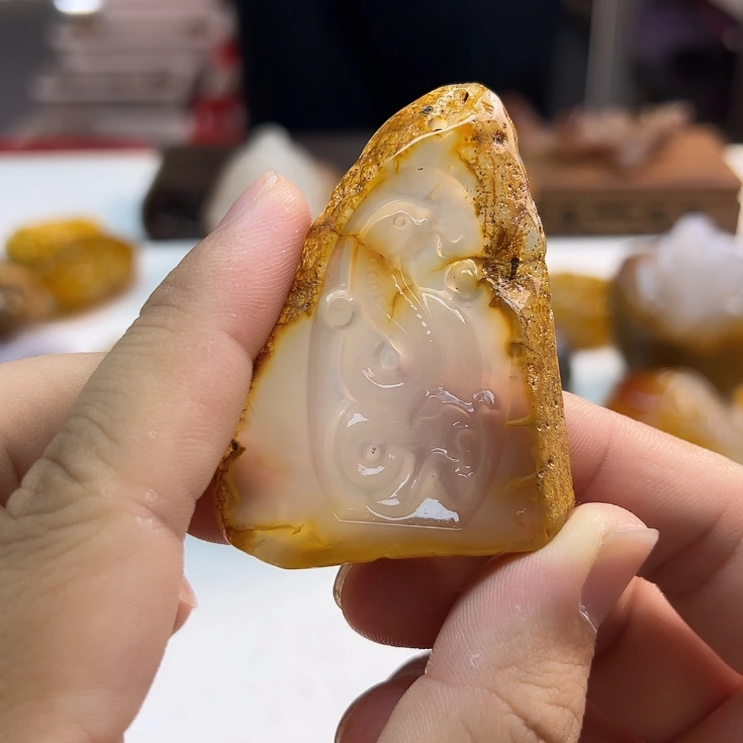 玛瑙/玉髓未镶嵌颈饰