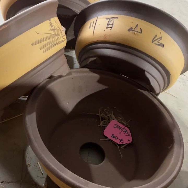 紫砂花盆              130-4