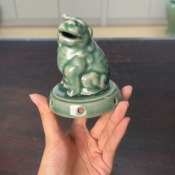 龙泉云间青瓷小米茶器