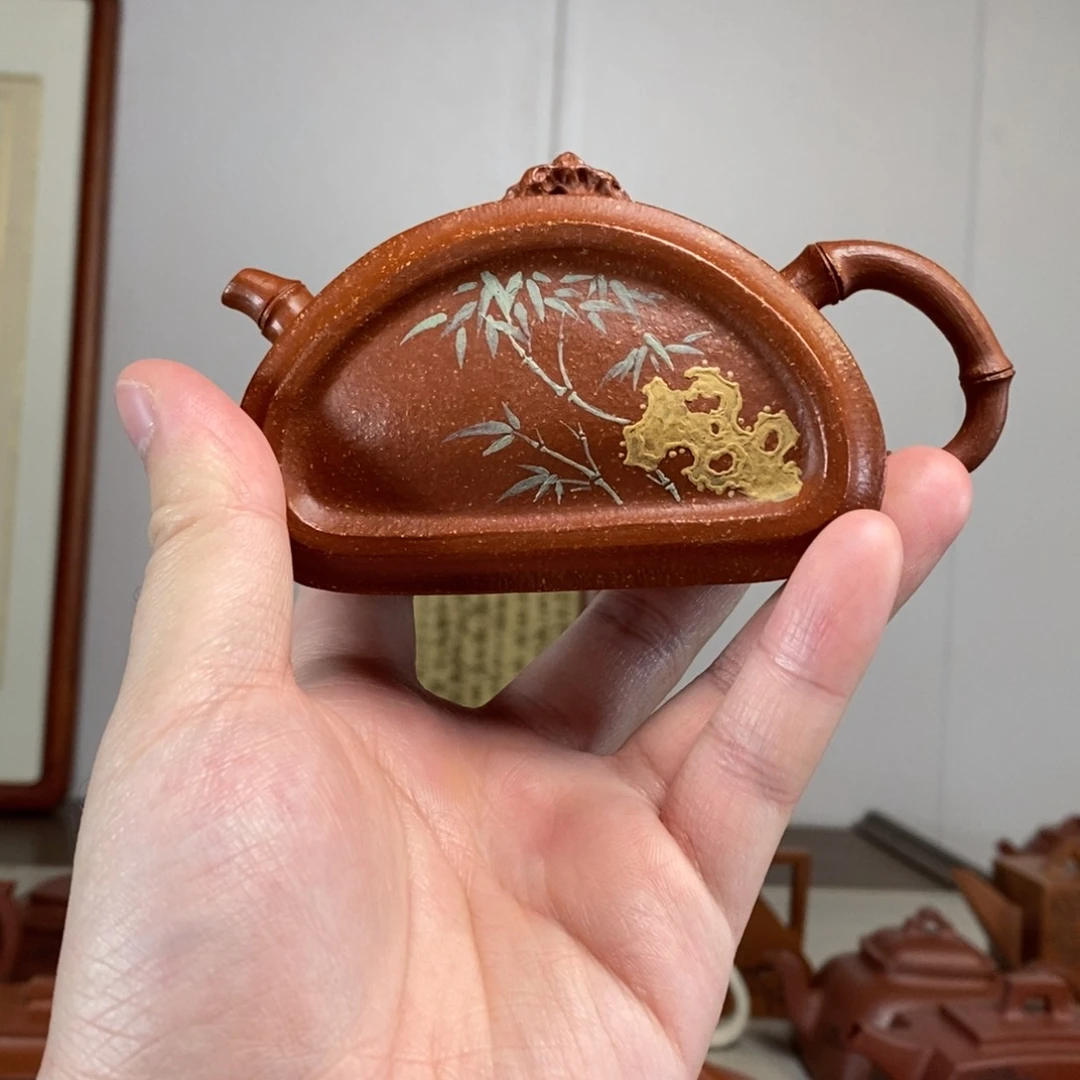 茶壶紫砂原矿泥料传统工艺制作