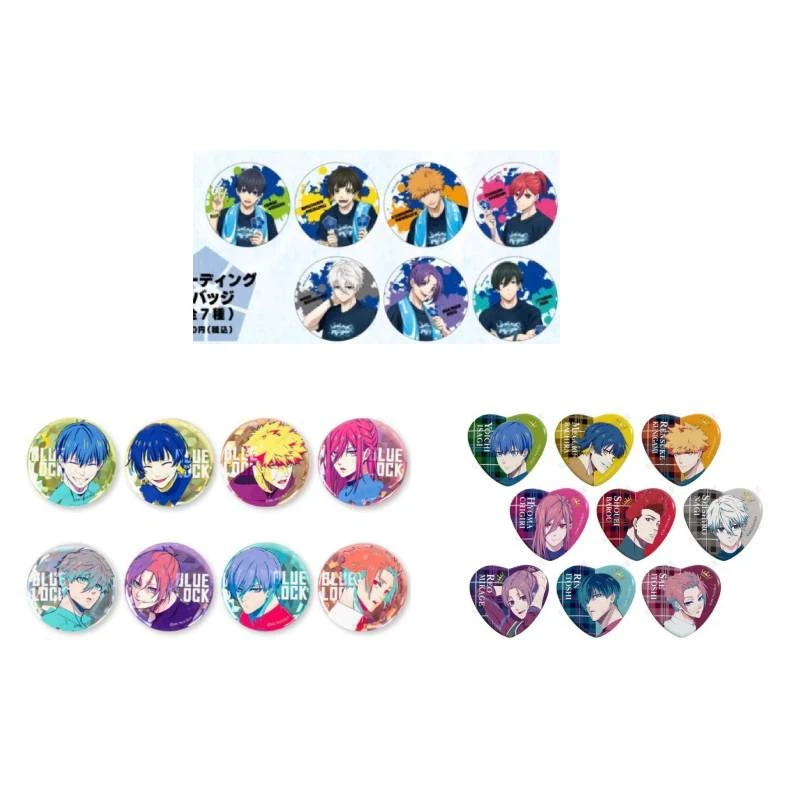 蓝锁三分之一转盘吧唧未拆封盲盒