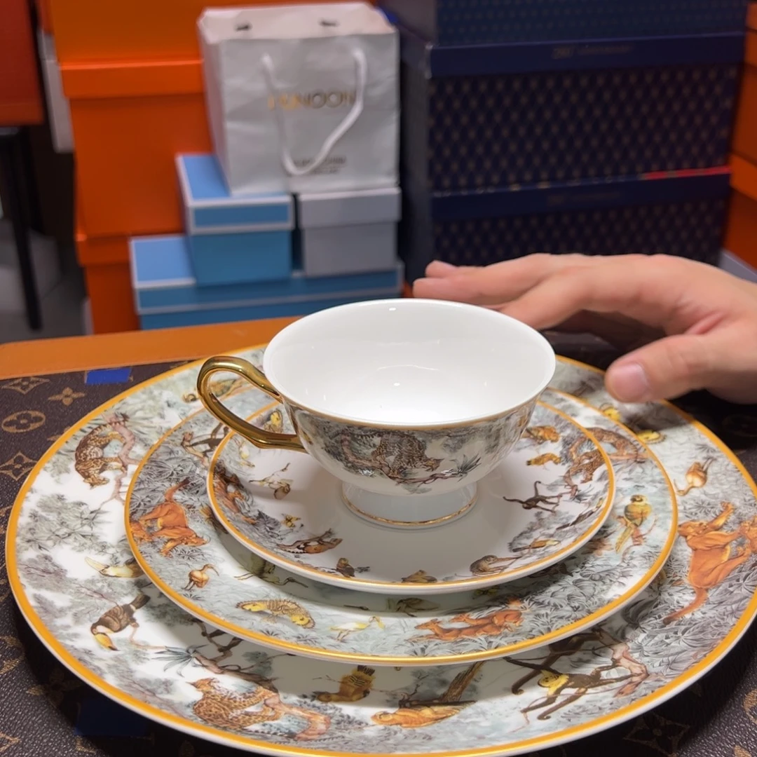 欧美陶瓷餐具摆件129