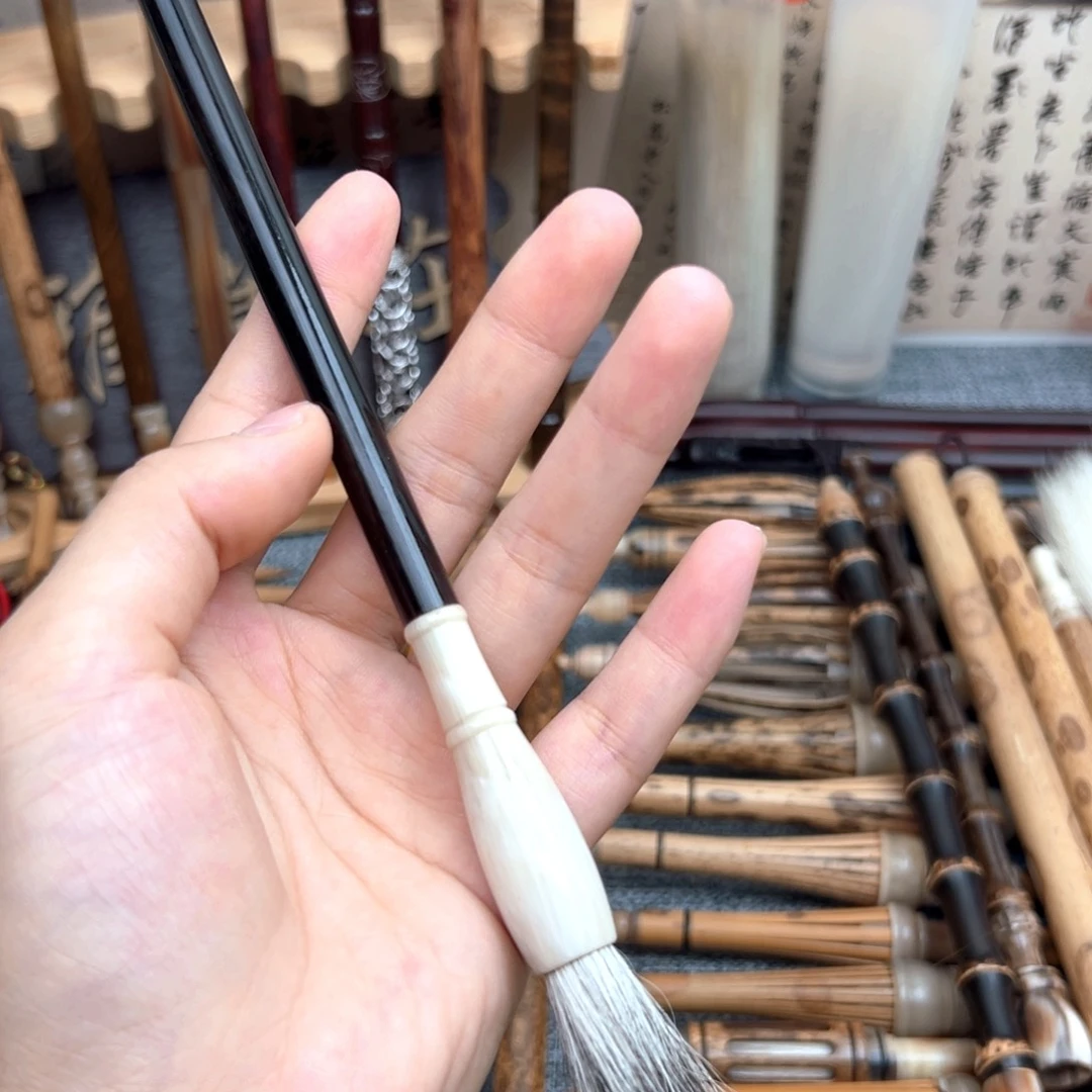 定制白狐3.5黑檀牛角