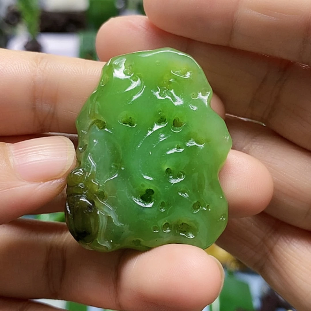 【闪购商品】未镶嵌和田玉（碧玉）挂件