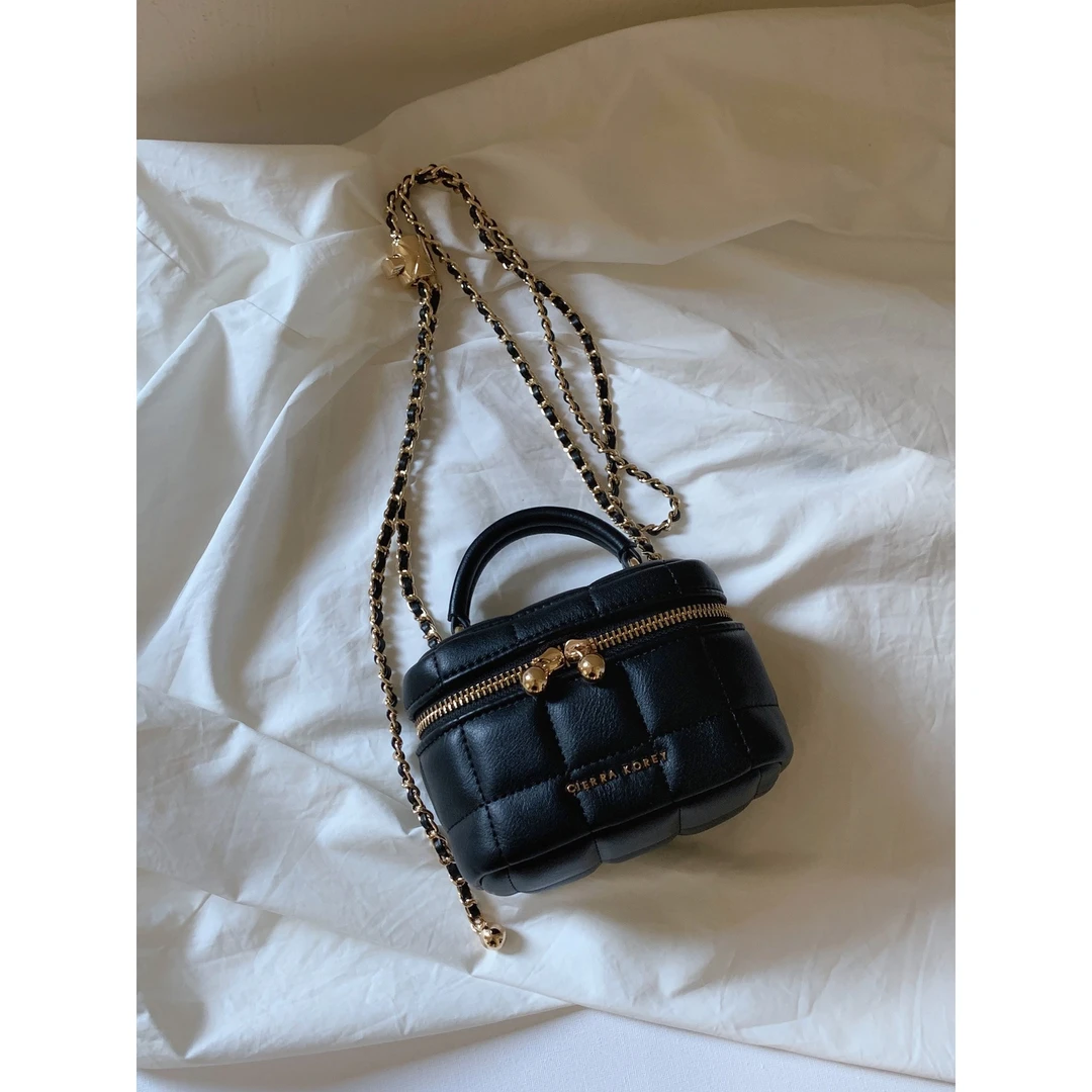 CIERRAKOREY月夜舞曲ins盒子包包女百搭新款链条手提包单肩斜挎包