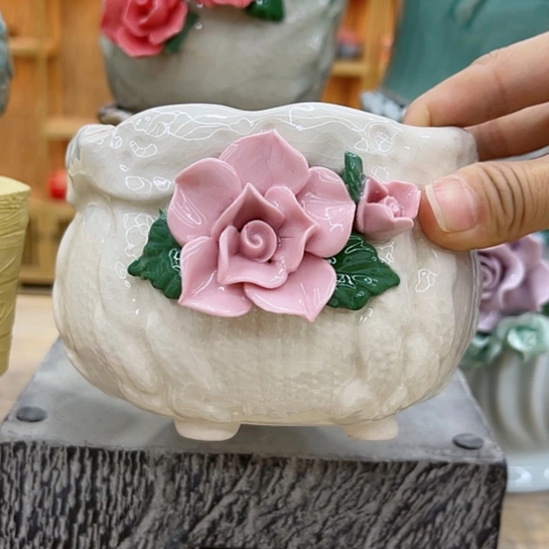 【闪购商品】陶瓷花盆