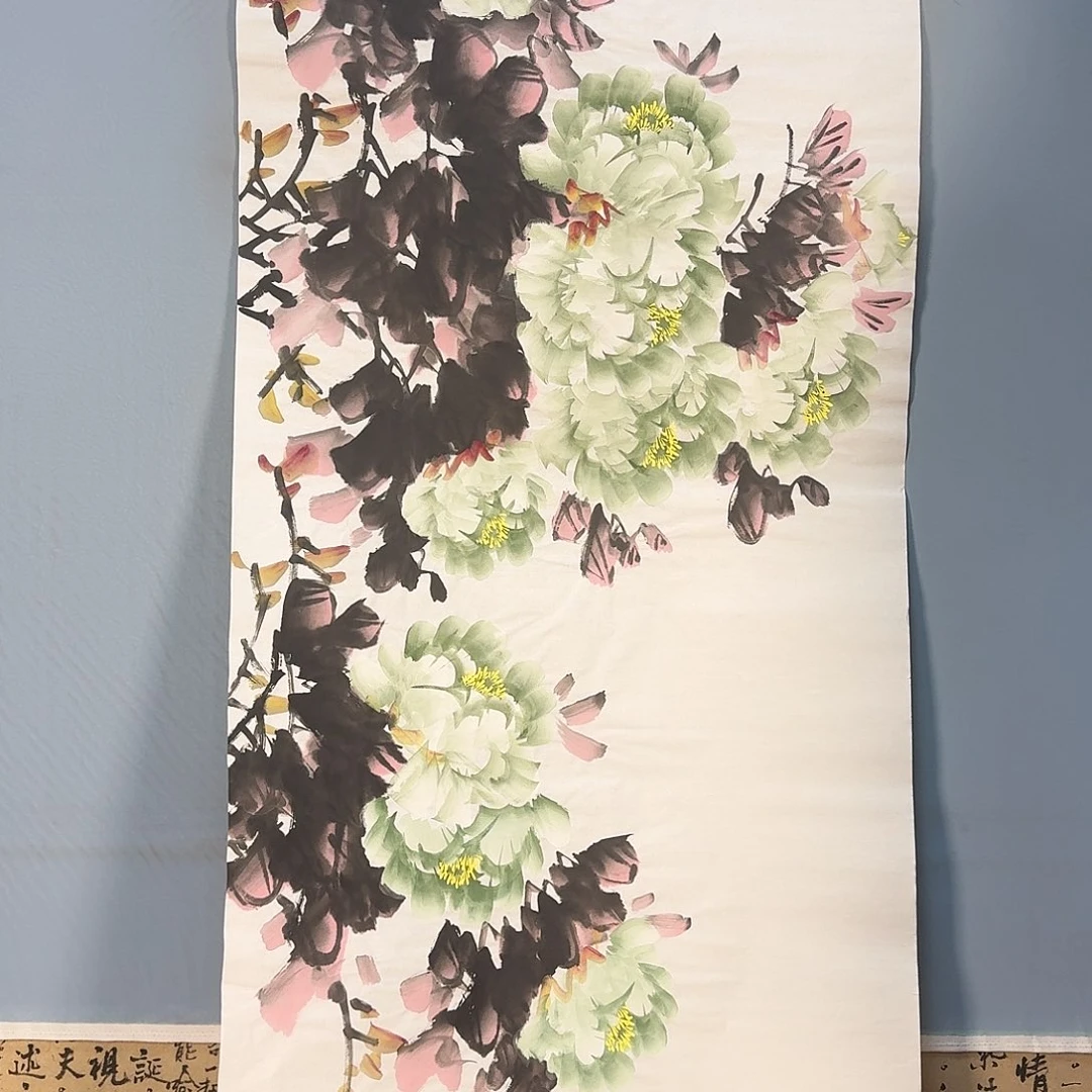 国画407 牡丹一如您的脸颊