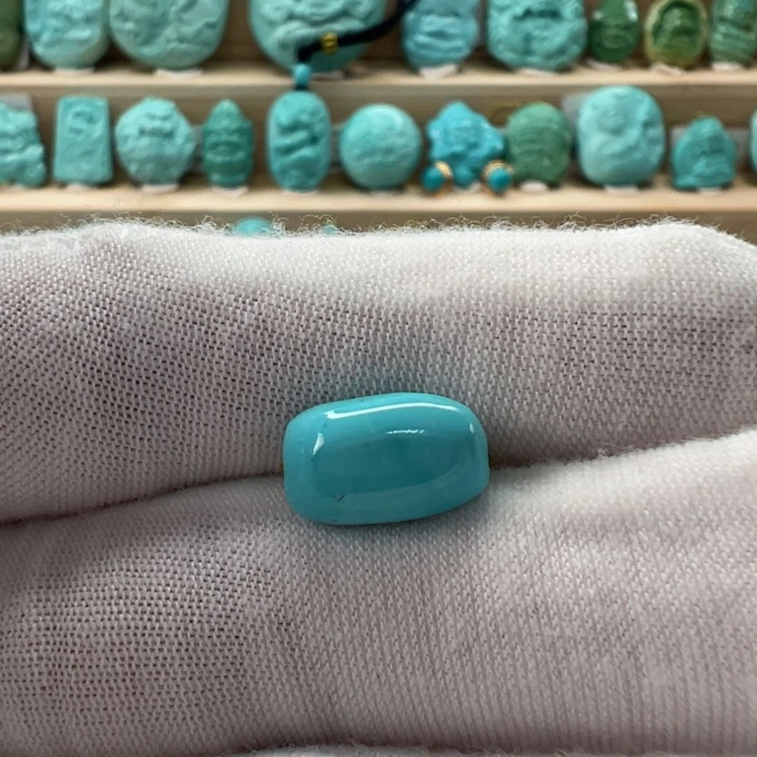 未镶嵌绿松石随形 7.4mm