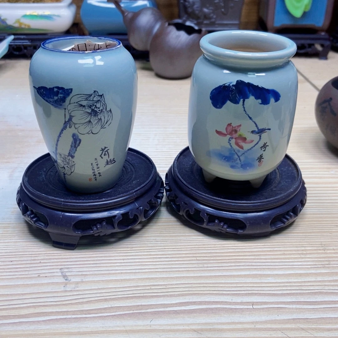 瓷片陶瓷花盆陶瓷艺术