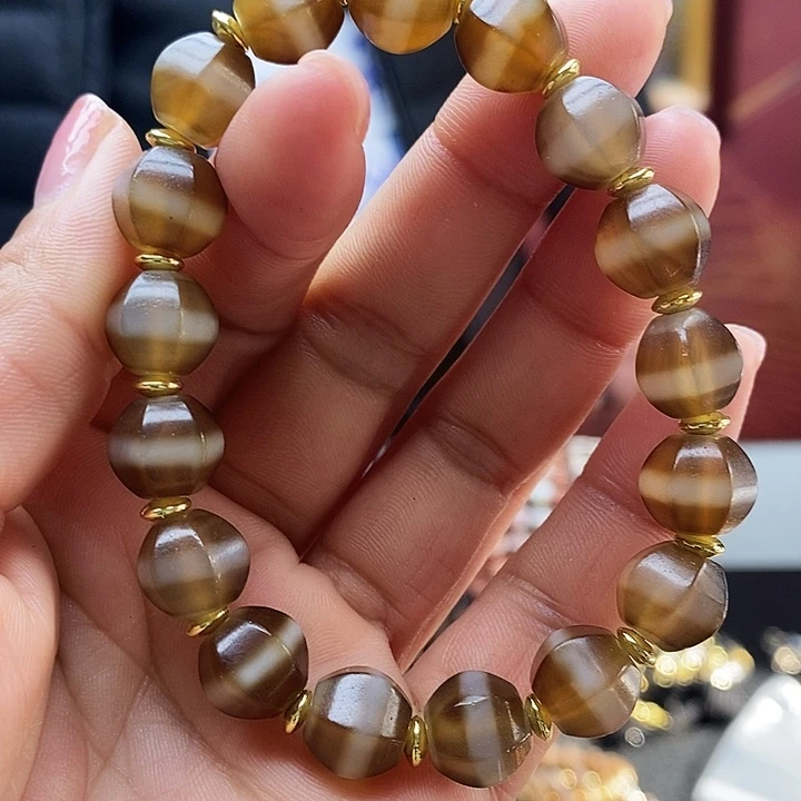 玛瑙/玉髓合金颈饰