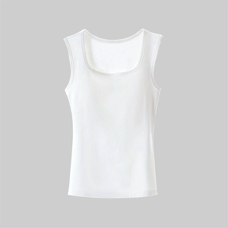 【设计师原创】女士新款背心方领胸托-5618-20