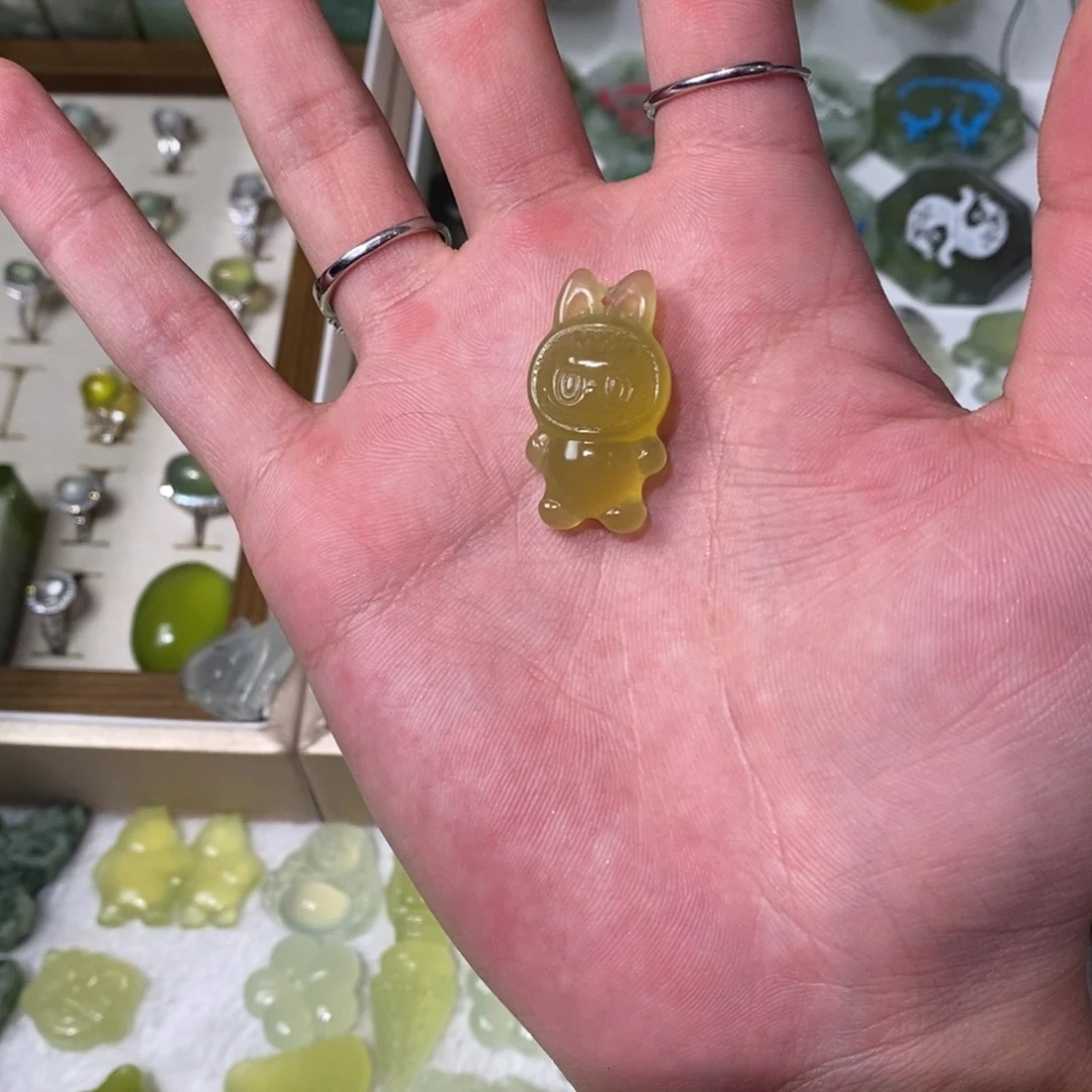 未镶嵌岫玉吊坠(不含链)两单包邮
