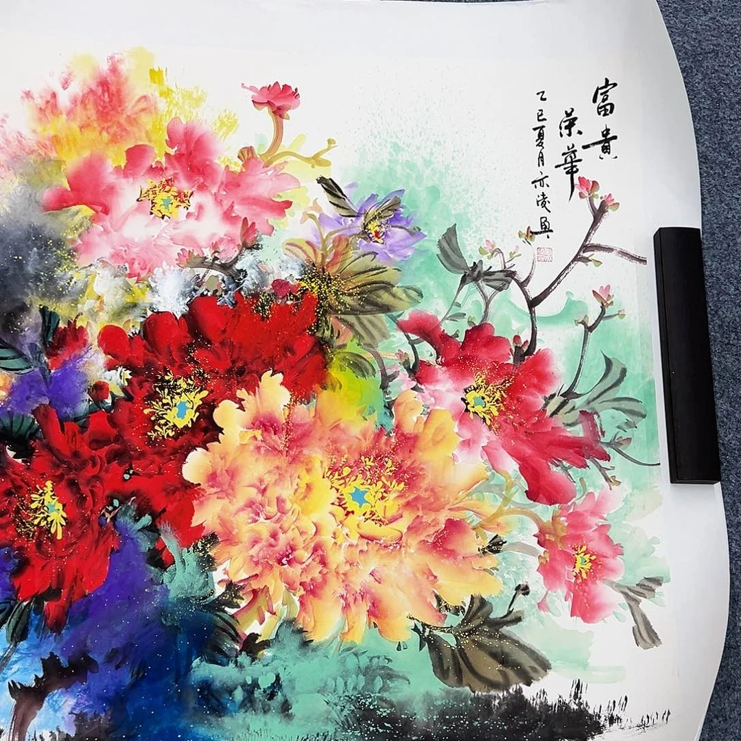 国画纯手绘作品欣赏