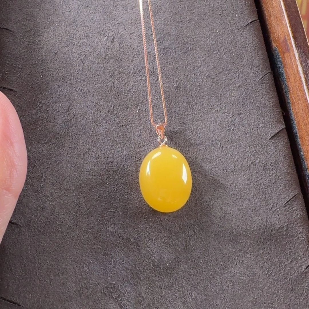 蜜蜡未镶嵌毛衣链