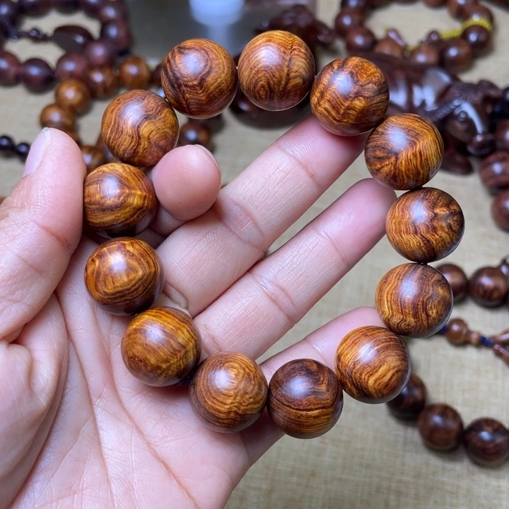 随***风手串/手链黄花梨/降香黄檀海黄油梨老料1.8